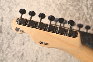 C.S. Retro Series TE-TL Hollow I All Lacquer Vintage Yellow