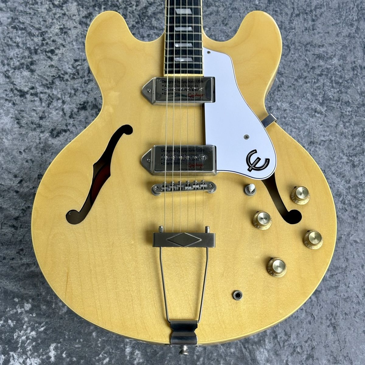 シ*ン様 Epiphone Casino NA エピフォン カジノ NA CASINO NA ~Natural~ | 【クロサワ楽器店オンラインショップ