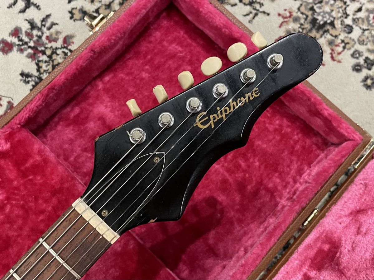 ギター Epiphone Japan Olympic Vintage 1964 Epiphone Olympic Double Cut Electric Guitar W