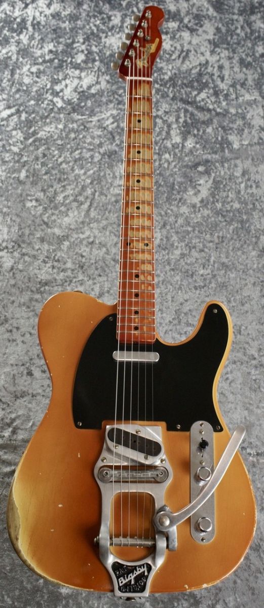 英国メーカー Vintage テレキャスター モデル / レリック加工