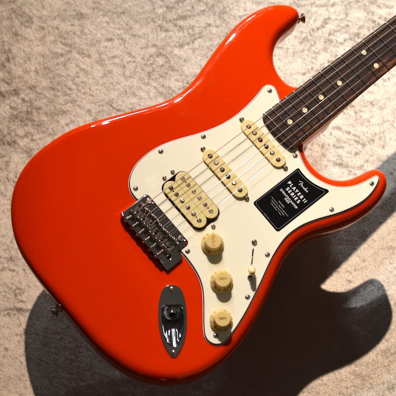 Player II Stratocaster HSS Rosewood Fingerboard ～Coral Red