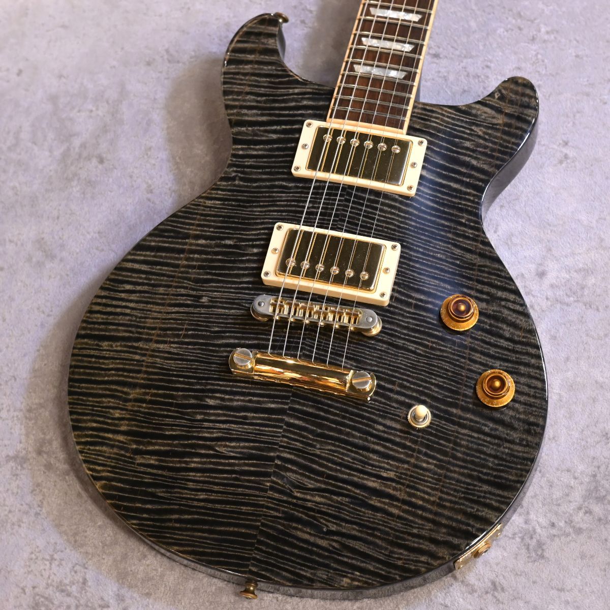ギター Gibson LES PAUL STANDARD DC PLUS GibsonLes Paul Standard DC Plus -Trans Amber- 2002年製