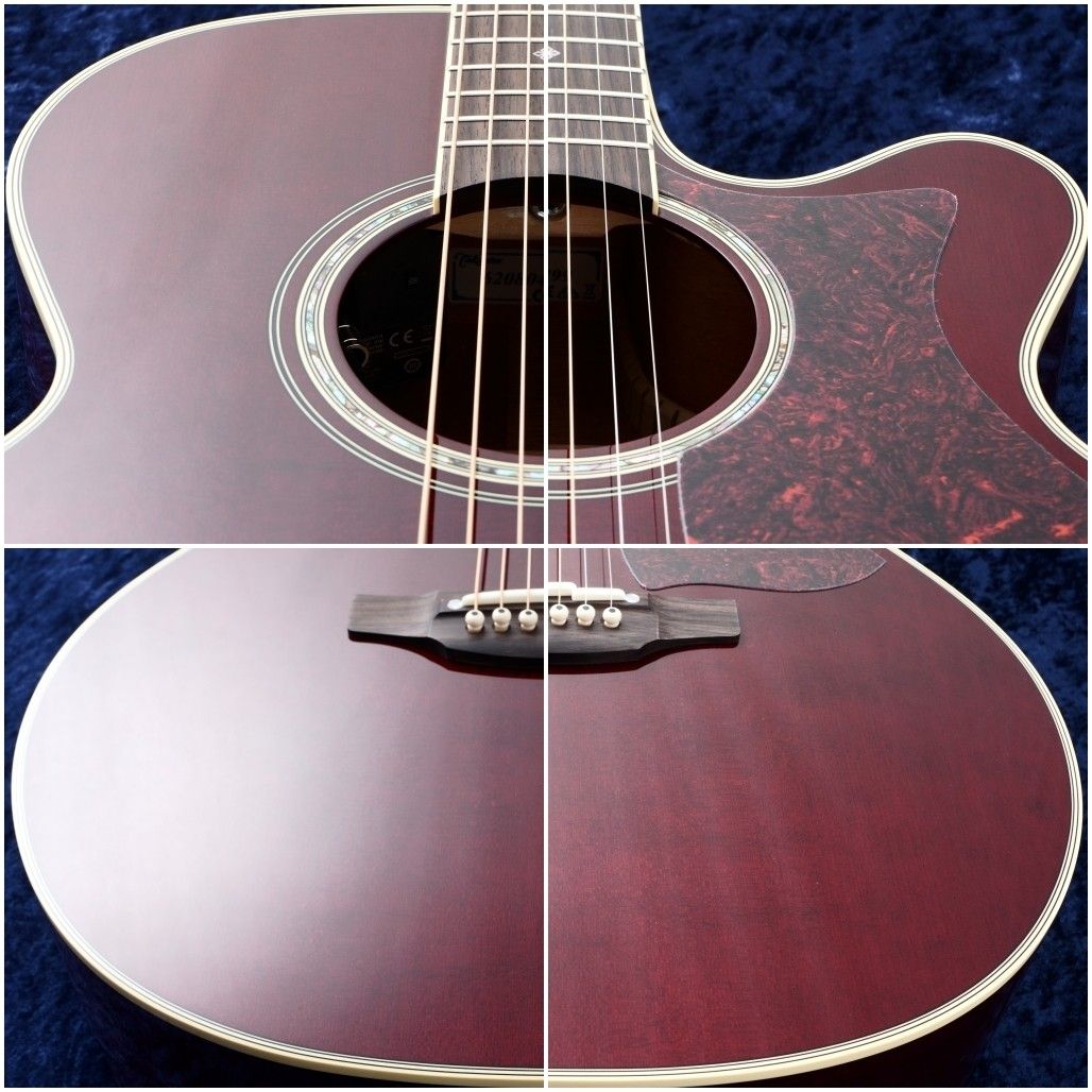 【ターさん】Takamine タカミネ DMP551C WR エレアコ Takamine DMP551C WR ワインレッド 《エレアコ/アコギ