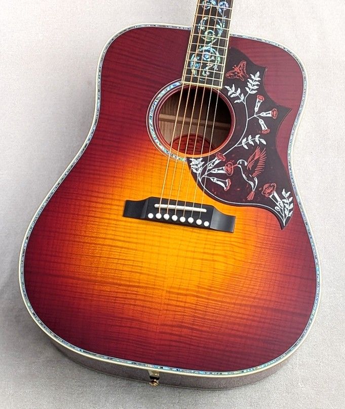 100%正規品 El ギター ハミングバード風 アコースティックギター