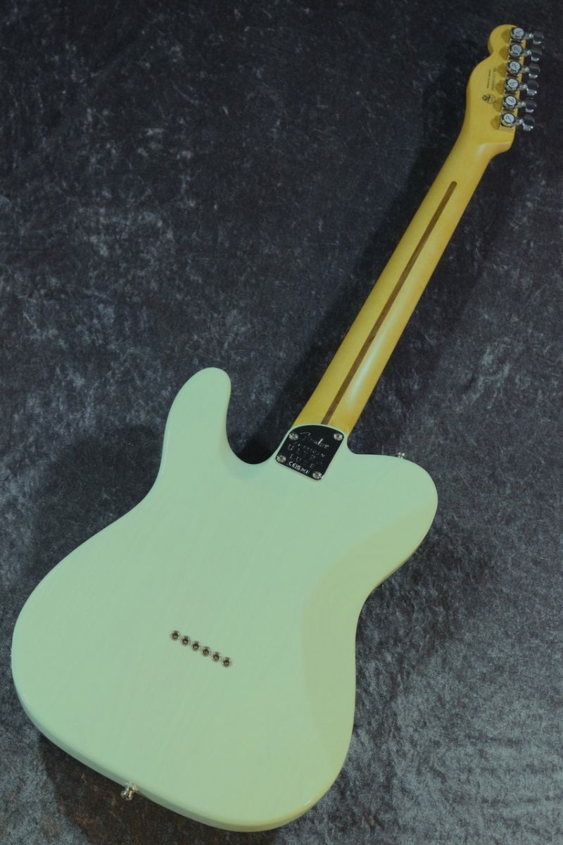American Ultra Luxe Telecaster Transparent Surf Green