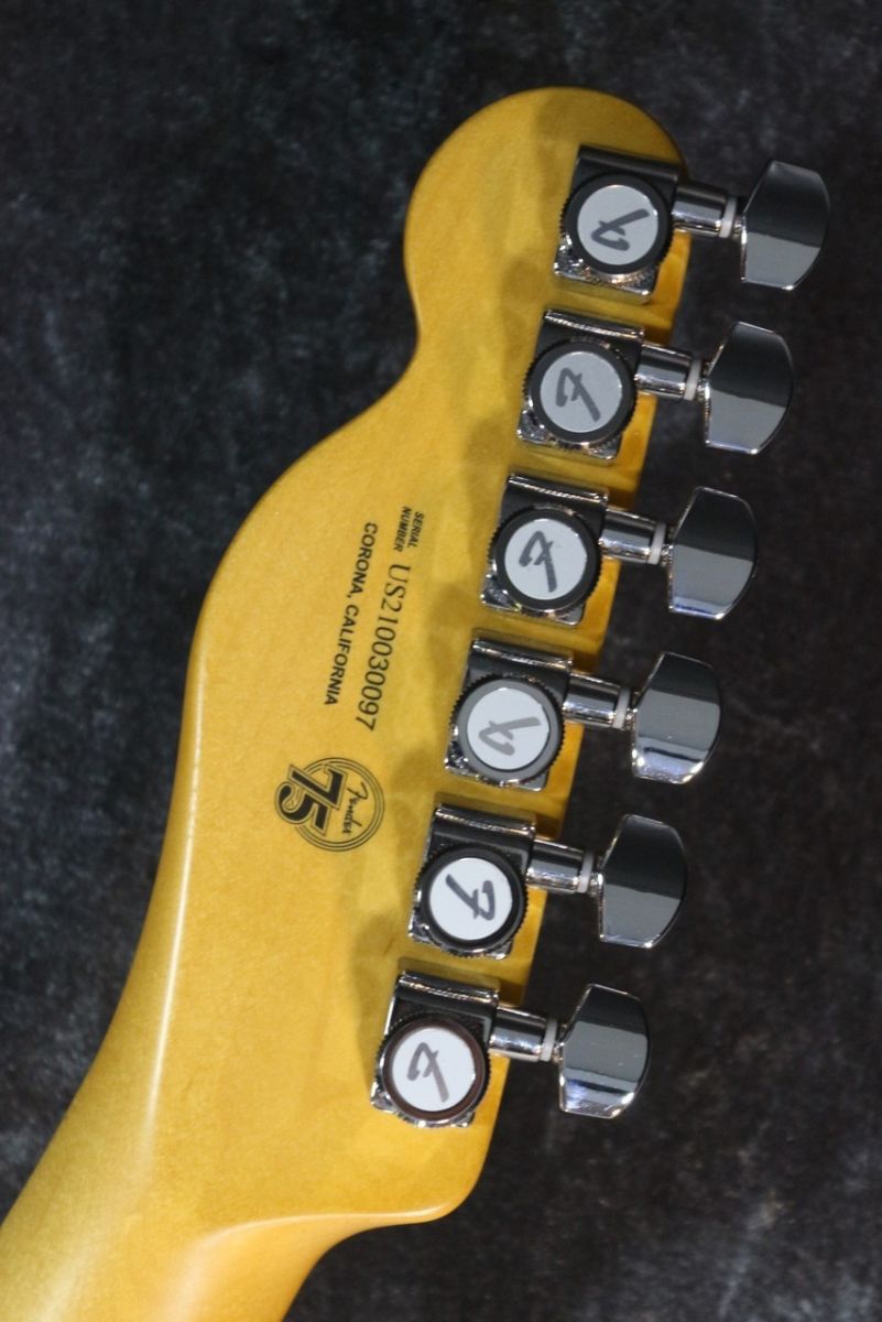 American Ultra Luxe Telecaster Transparent Surf Green