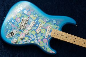 Made in Japan Limited Stratocaster -Blue Flower-#JD25015744