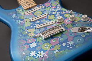 Made in Japan Limited Stratocaster -Blue Flower