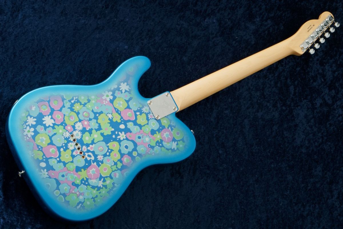 Fender Japan テレキャスターブルーフラワー Made in Japan Limited Telecaster® Blue Flower – Fender
