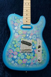 Made in Japan Limited Edition Telecaster -Blue Flower- #JD25015569
