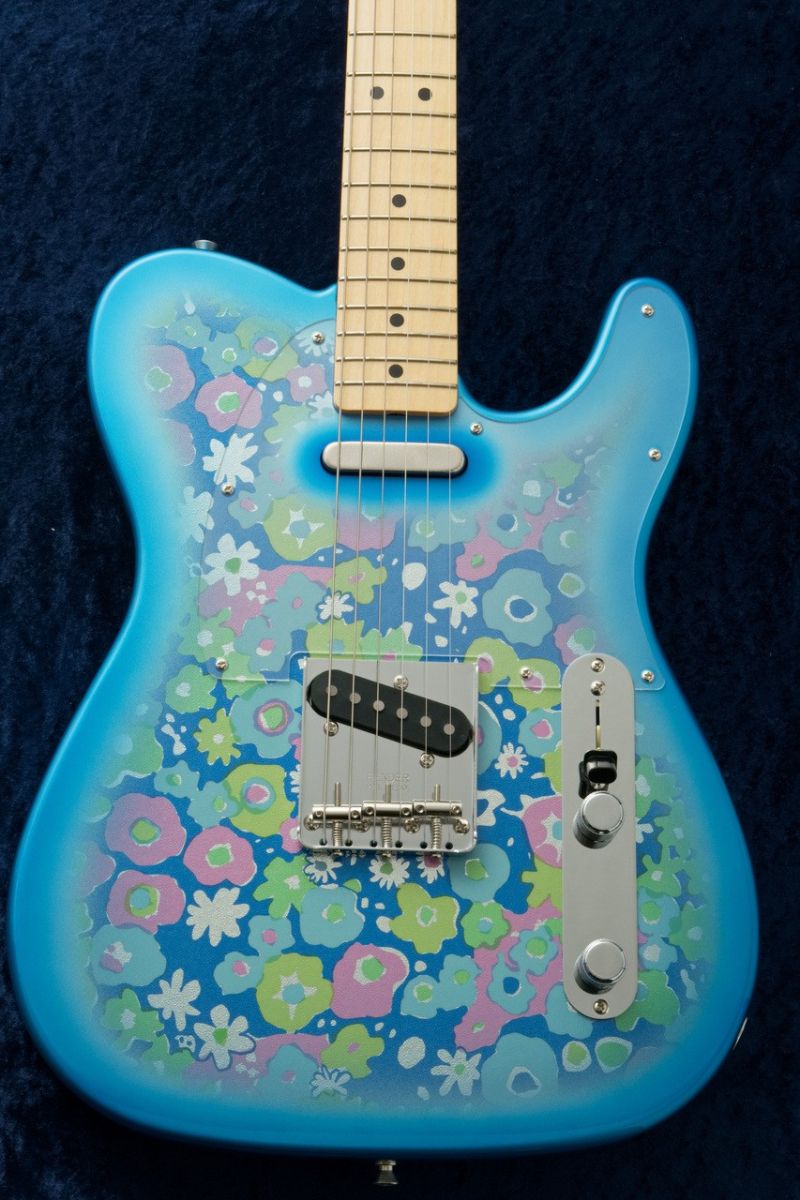 Fender Telecaster Blueflower ブルーフラワー Made in Japan Limited Edition Telecaster -Blue Flower