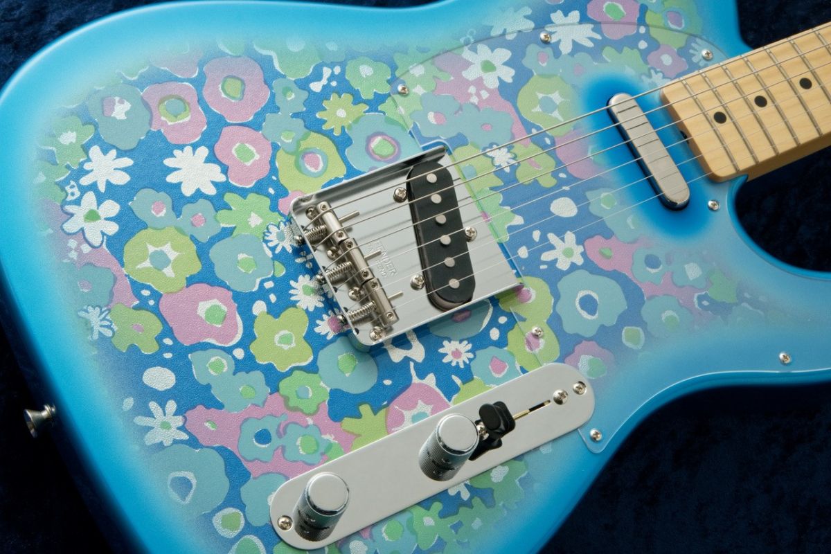 Made in Japan Limited Edition Telecaster -Blue Flower