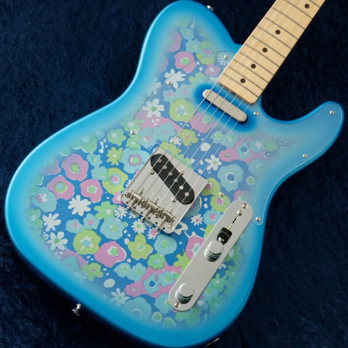 【最終値下げ！】ブルーフラワー ギター TL-Blue Flower 人気シリーズ Lasting TL-Blue Flower ”Reflection” の新作が
