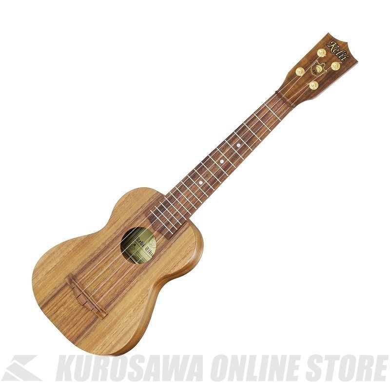 (未使用･未開封品)　KELII ケリィ ウクレレ ソプラノロング ゴールド コア S-GLN/V 6k88evb S-GLN-V -Soprano, Long Neck- Gold [ソプラノロングネック