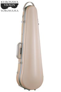 Carbon Mac 【バイオリンケース】 CFV-2  (ミルクティー/グレーライン) 【横浜店】