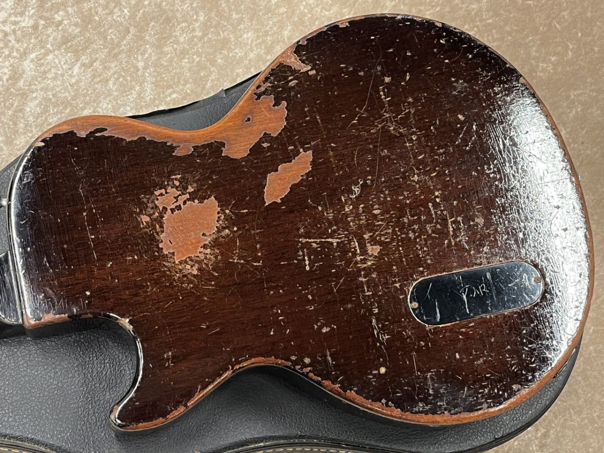 Les Paul Junior Single Cut Sunburst 1958年製Vintage