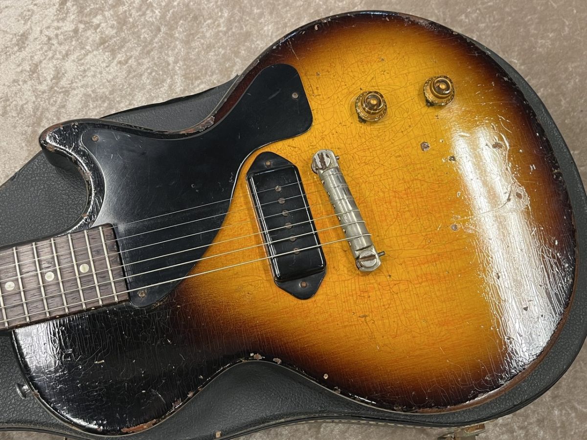 Les Paul Junior Single Cut Sunburst 1958年製Vintage