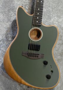 Fender ACOUSTASONIC PLAYER JAZZMASTER Antique Olive #MXA2302339 【軽量2.39kg!】