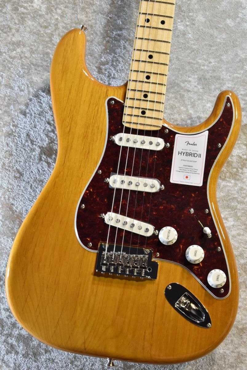 MADE IN JAPAN HYBRID II STRATOCASTER VIntage Natural #JD23032729