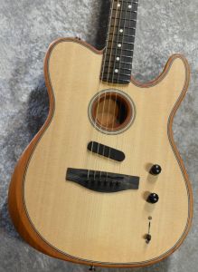 Fender AMERICAN ACOUSTASONIC TELECASTER Natural #US242620A 【軽量2.32kg!】
