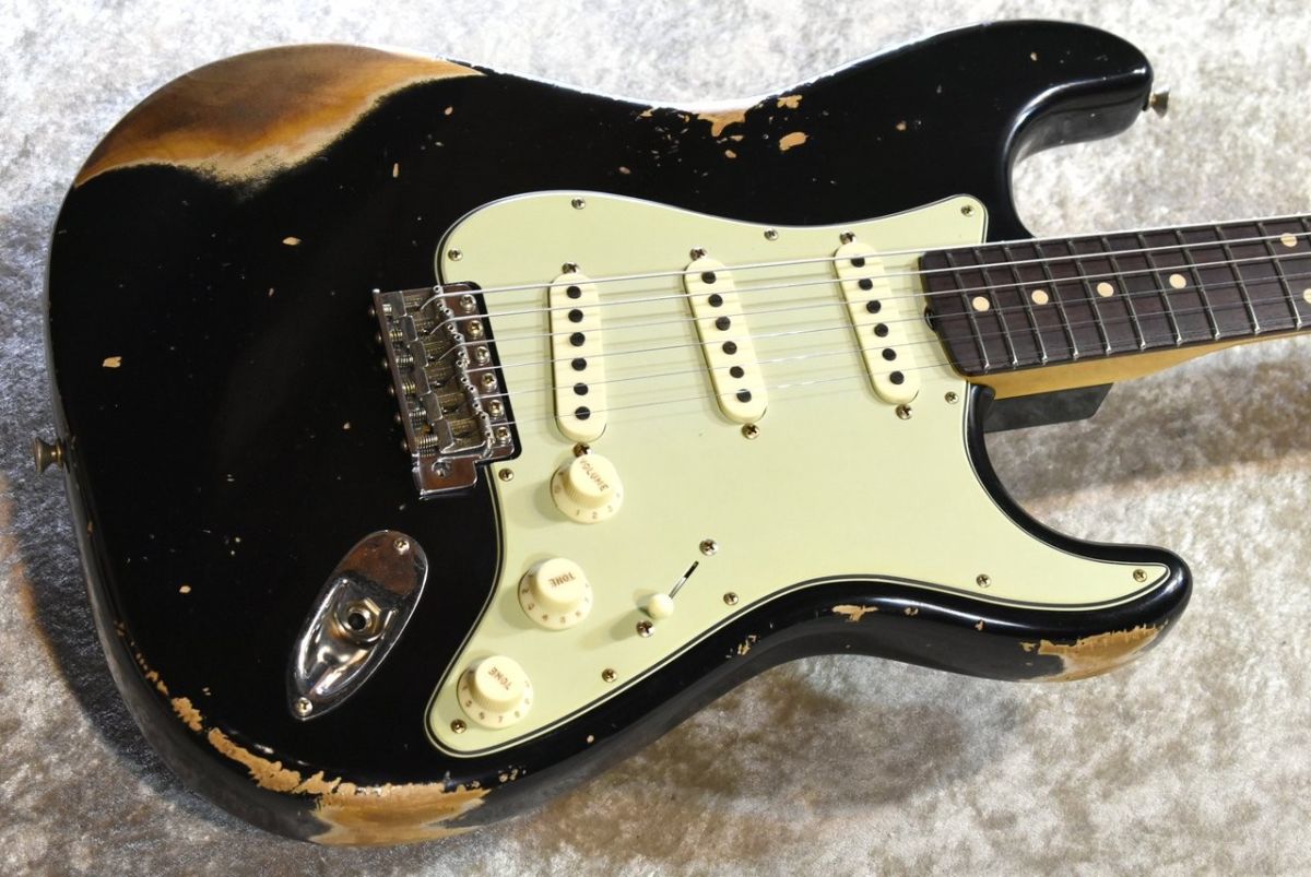 NAMM LTD 1962 Stratocaster Heavy Relic Black CZ586170 | 【クロサワ