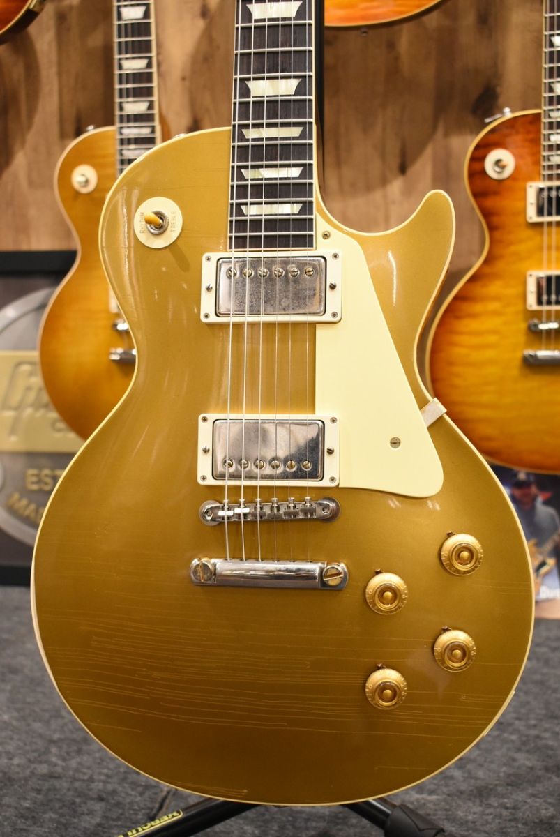 Murphy Lab 1957 Les Paul Gold Top Dark Back L.Aged Double Gold