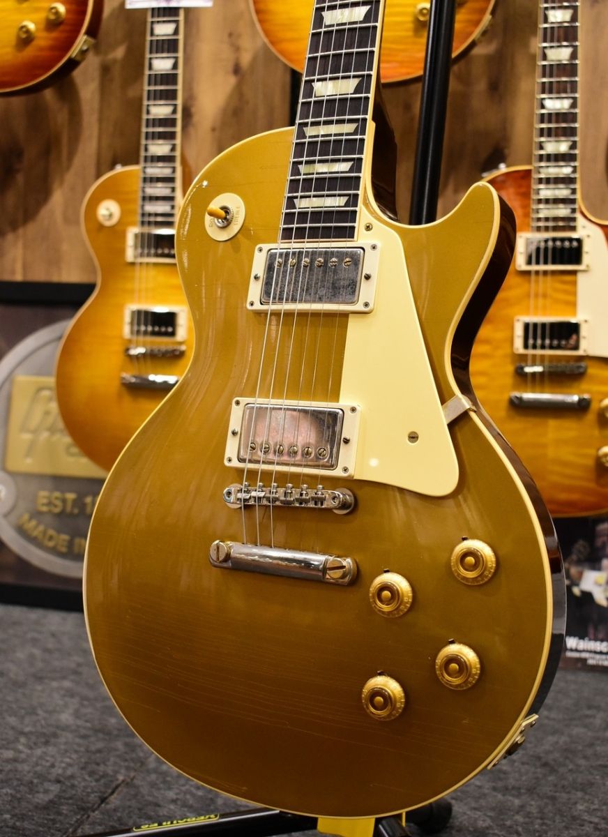 Murphy Lab 1957 Les Paul Gold Top Dark Back L.Aged Double Gold
