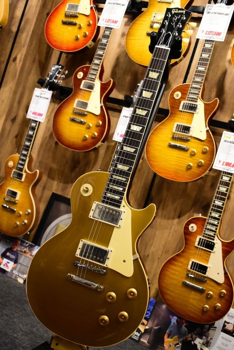 Murphy Lab 1957 Les Paul Gold Top Dark Back L.Aged Double Gold