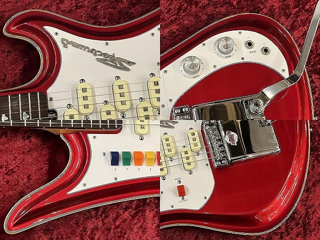 TEISCO レッド エレキギター 中古】Teisco / Mayqueen Reissue Red 【梅田店】【値下げ