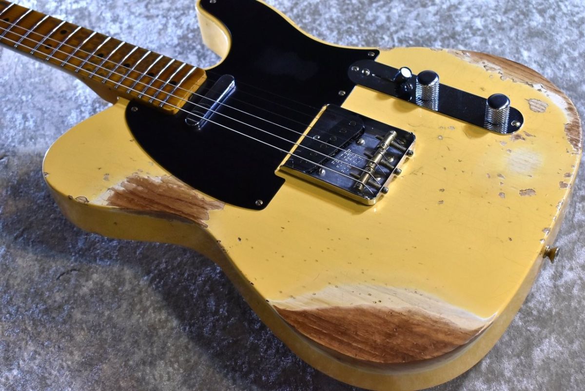 1950 Double Esquire Heavy Relic Aged Nocaster Blonde R131318