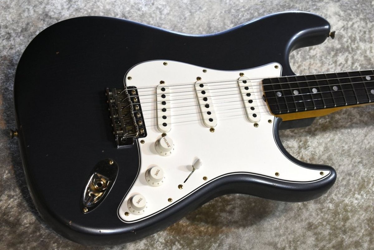 1969 Stratocaster Journeyman Relic Charcoal Frost Metallic