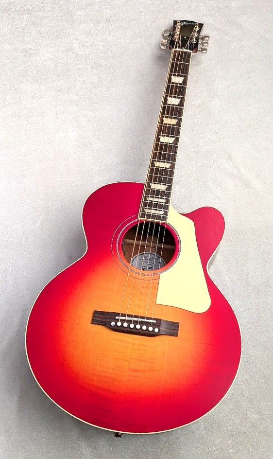 Gibson 風アコースティックギター サンバースト弦高調整済