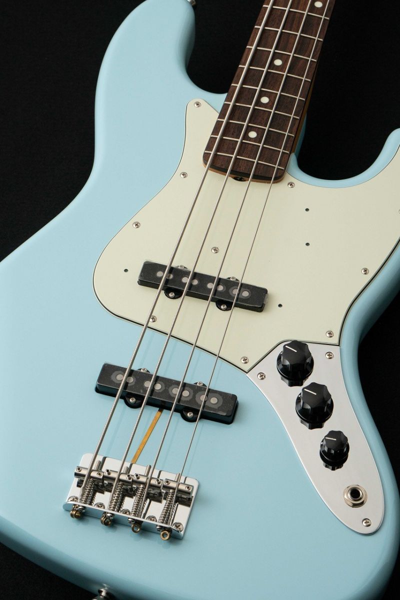 FSR Made in Japan Traditional 60s Jazz Bass -Daphne Blue
