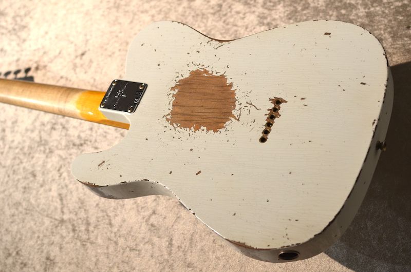 Telecaster　テレキャスター　Relic レリック　Body ボディ Telecaster Relic aztec gold compo. ver 2 - scrapbook3