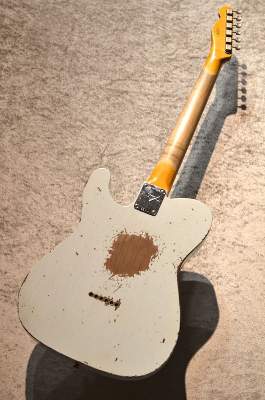 1961 Telecaster Heavy Relic 51 U Shape Neck ～Olympic White