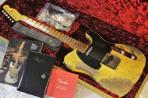 Fender Custom Shop 1952 Telecaster Super Heavy Relic Aged Nocaster Blonde #R127246 【軽量3.33kg】