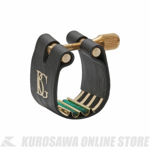 BG L13SR Super Revelation T.Sax.用リガチャー エボナイト製マウスピース用 ブラス製 GP(金メッキ)サポート