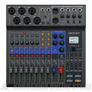 【完動美品】ZOOM LiveTrak L-8 デジタルミキサー LiveTrak L-8 | 【クロサワ楽器店オンラインショップ】いい楽器