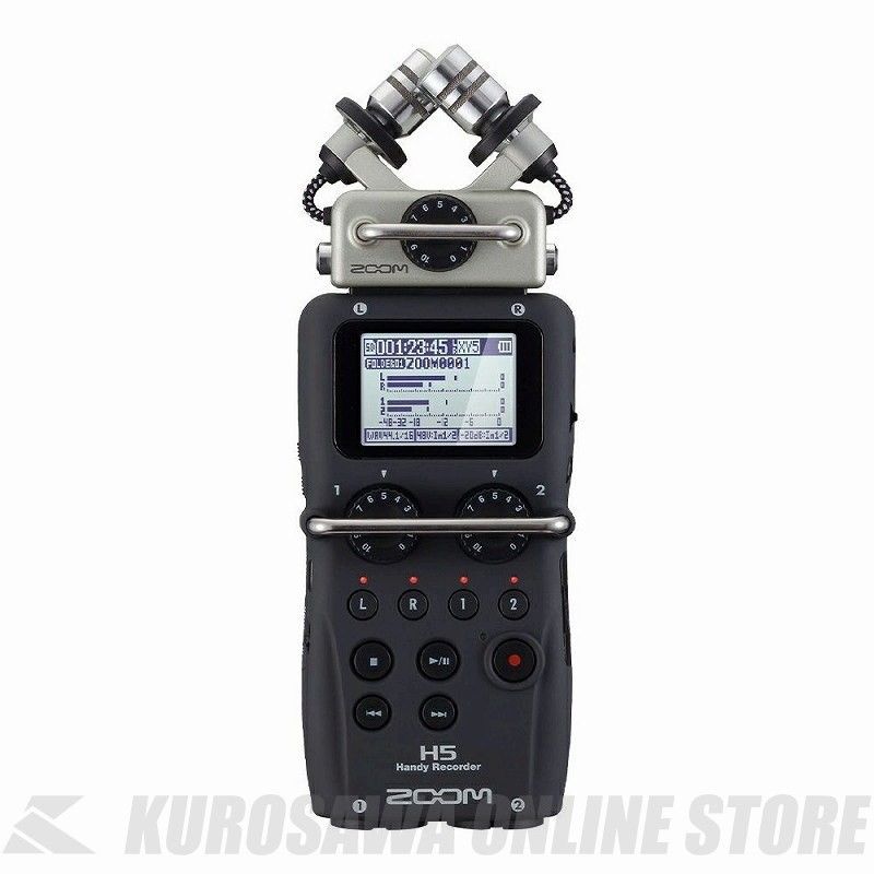 【未使用】ZOOM H5 ハンディレコーダー H5 | 【クロサワ楽器店オンラインショップ】いい楽器とのいい出会いを