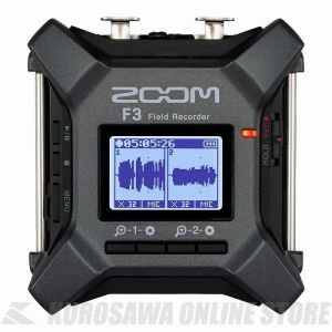 ZOOM F3 【フィールドレコーダー】