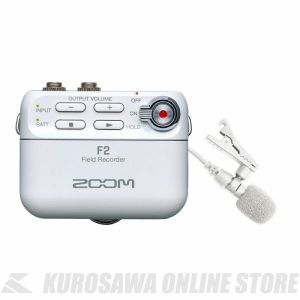 ZOOM F2/W 【フィールドレコーダー】