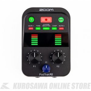 ZOOM PodTrak P2 【ポッドキャストレコーダー】