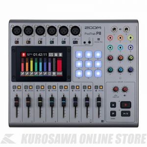 ZOOM PodTrak P8 【ポッドキャストレコーダー】