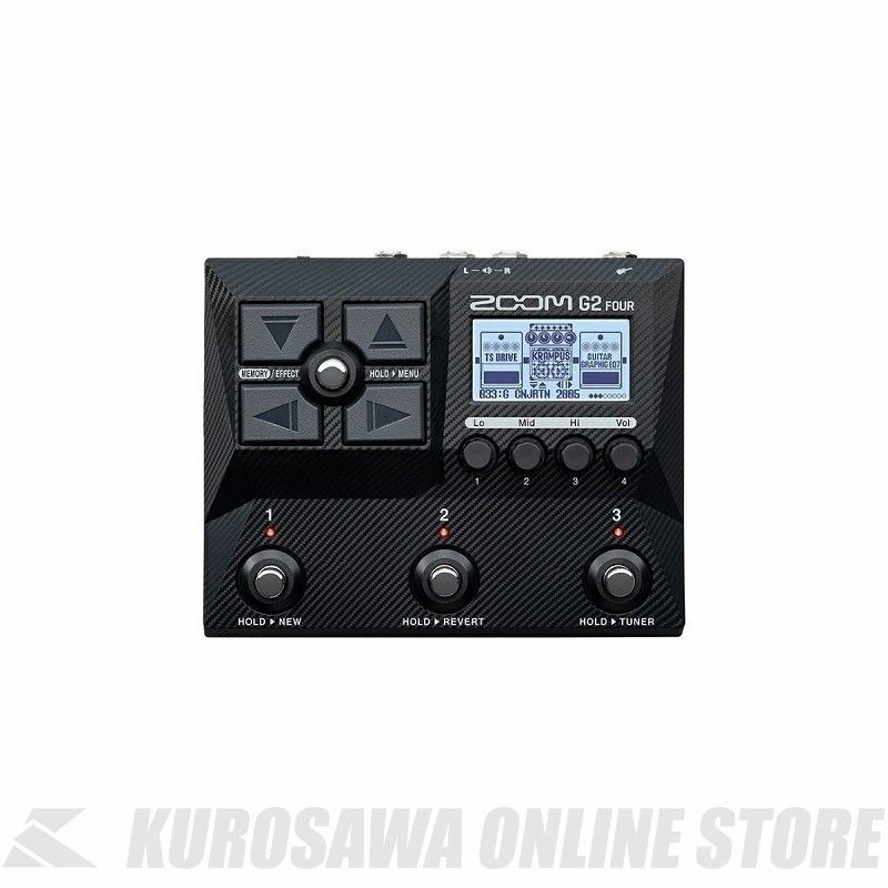 zoom g2 fourマルチエフェクター FOUR G2X ZOOM & ギターマルチ 