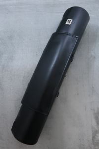 黒いクロコダイルパターン ソプラノサックスケース