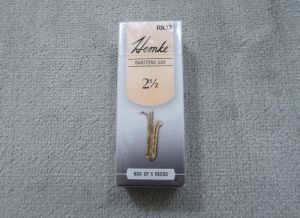 D'Addario Woodwinds/RICO Hemke 21/2番 バリトンサックスリード 【アウトレット】【サックス専門店】