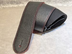Grande uomo TENDER L-SLIDE STRAP BK/RD 【グランデウオモ】【レザー×ナイロンストラップ】【横浜店在庫品】