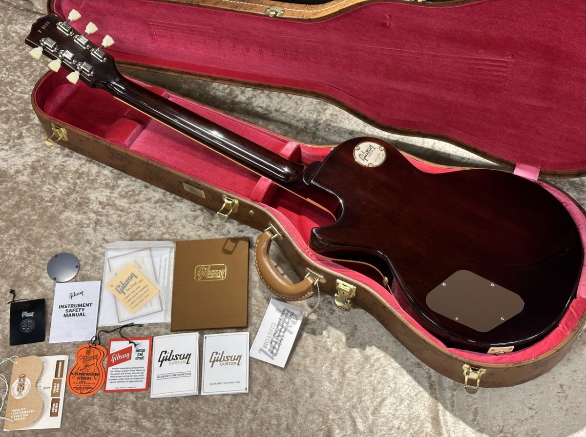 Gibson ギブソン レスポール ヒスコレ ゴールドトップ ダークバック Gibson 1957 Les Paul Standard Reissue Gold Top Dark Back VOS