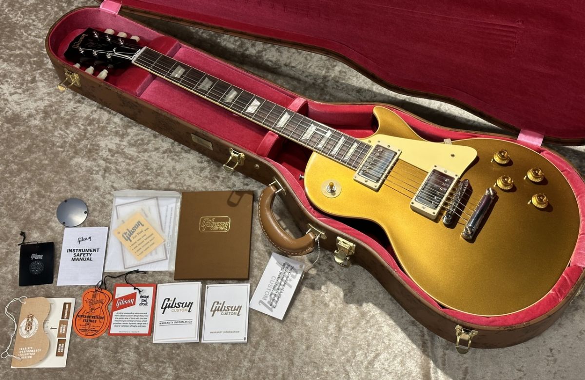 Historic Collection 1957 Les Paul Gold Top Reissue Dark Back