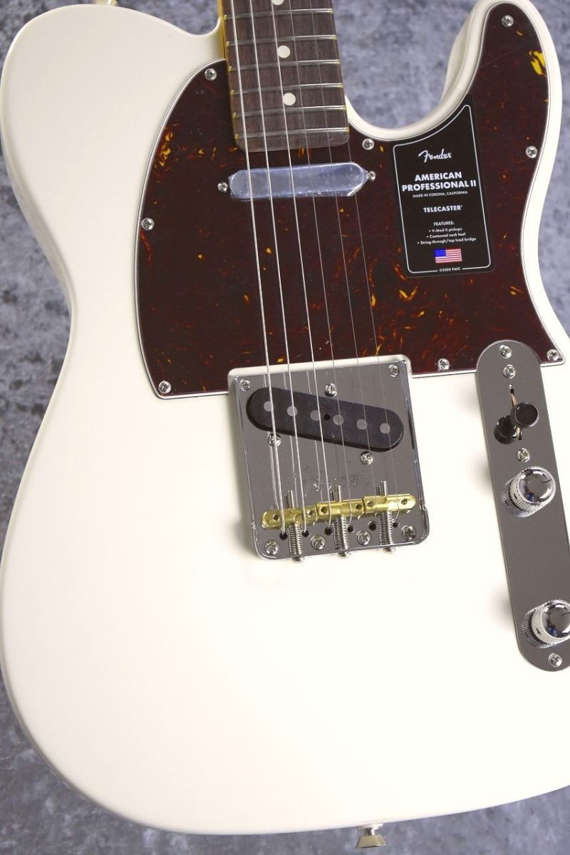 American Professional II Telecaster RW / Olympic White